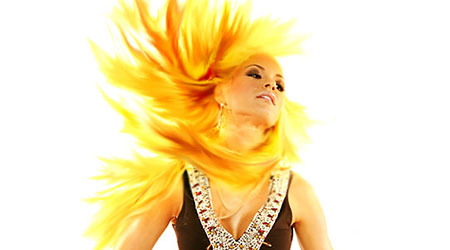 Flaming hair Photoshop tutorial